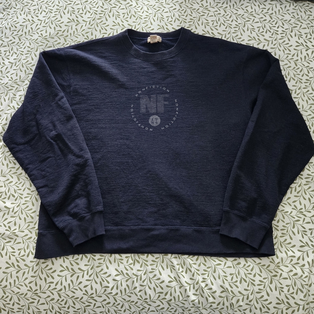 Non-Fiction Echo Navy Sweater 🇨🇦
